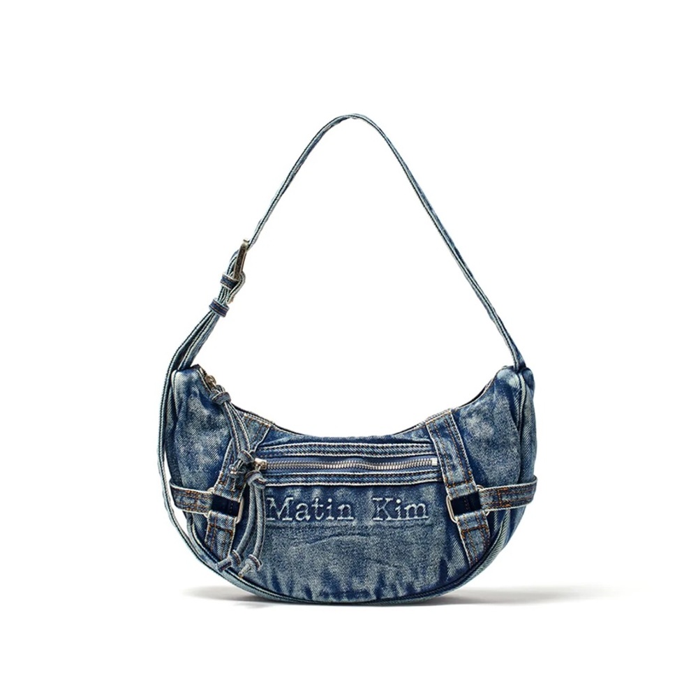Matin Kim Denim Shoulder Bag